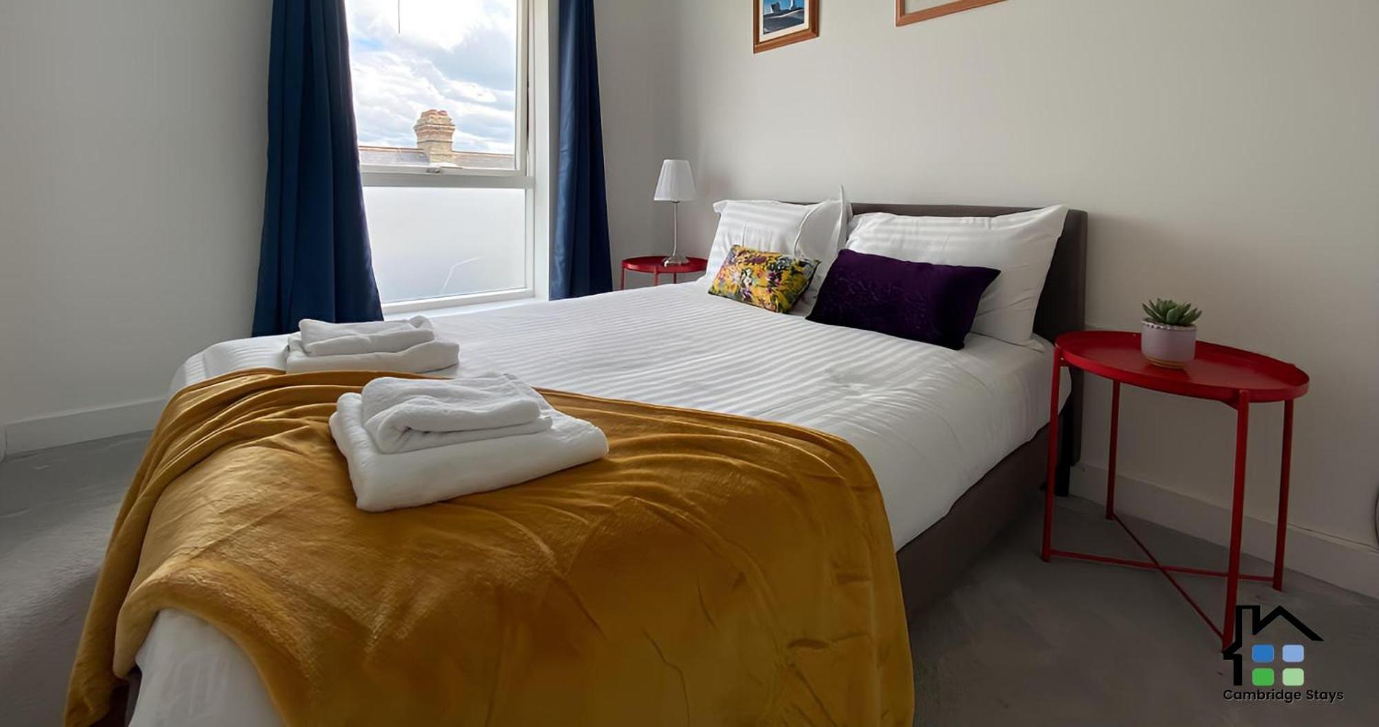 Cambridge Stays Riverside Apart Hotel With 2Br Flats At The City Centre-Parking-Balcony Exterior foto